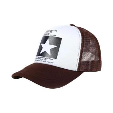 Imagem de Boné De Beisebol Unissex Ajustável Primavera Verão Com Rede Respirável