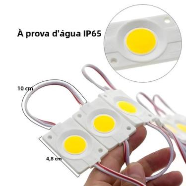 Imagem de Módulo LED COB 12V À Prova d'Água Para Iluminação De Letreiros E Banne