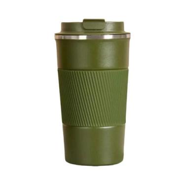 Imagem de Garrafa Térmica Grande De Aço Inoxidável Com Isolamento De Camada Dupl