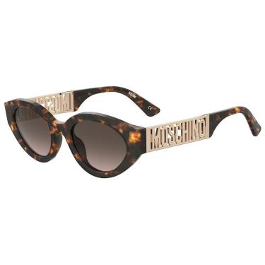 Imagem de Óculos de Sol Moschino Mos160/S 086 - Marrom Havana 51-Feminino