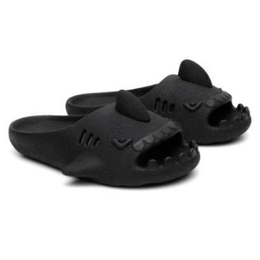 Imagem de Chinelo Tubarão Infantil Confortável Praia e Piscina-Unissex