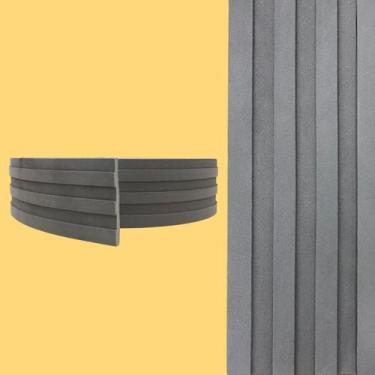 Imagem de Painel Ripado Laminado Eva Autocolante Flexível Flex 10cmx1cm 20 metro