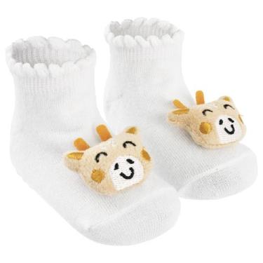 Imagem de Meia Sapatinho Bichinho Pimpolho 16-20 (6-12m) Menina, 01