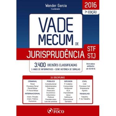 Imagem de Vade mecum de jurisprudencia stf/stj - (foco) - FOCO EDITORA, 3