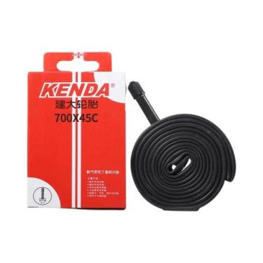 Imagem de Câmara De Ar Para Bicicleta 700C 2 Peças KENDA Válvula Schrader Presta