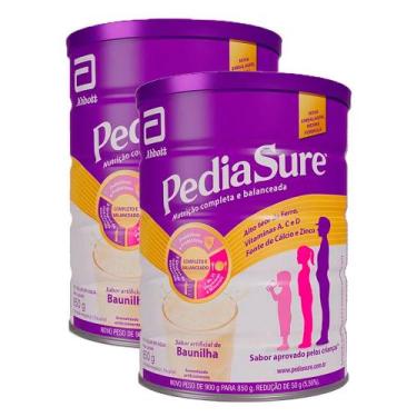 Imagem de Kit 2 PediaSure Baunilha 850g