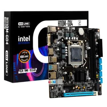 Imagem de Placa-Mãe Goline Intel 1151, H110M-GD4, 2XDDR4, VGA, HDMI, 7º Geração - GL-H110M-GD4