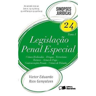 Imagem de Legislação Penal Especial - Coleção Sinopses Jurídicas - Vol.24 - Tomo