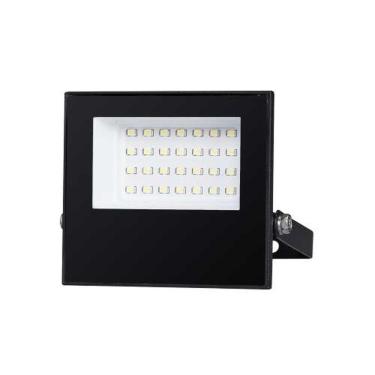 Imagem de Refletor Led Slim 30 Watts 6500k Bivolt Durax - 7,1cm X 7cm