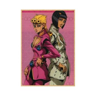 Imagem de Pôsteres Vintage JoJo 2025 Anime JoJo's Bizarre Adventure Arte De Pare