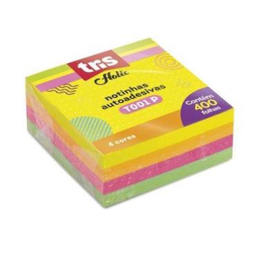 Imagem de Bloco de Notas Autoadesivas com 400 Folhas - TRIS