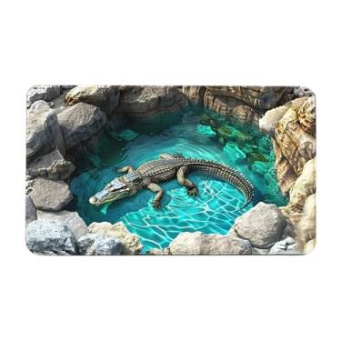 Imagem de Tapetes de ilusão de ótica – Tapete Cool Trap Antiderrapante | Tapete 3D Ilusão de Óptica | Para Varanda, Entrada, Banheiro, Cozinha, Interior, Decorações de das Bruxas