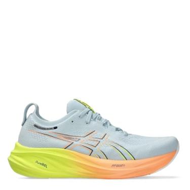 Imagem de ASICS Tênis de corrida masculino Gel-Nimbus 26, Cinza, 41