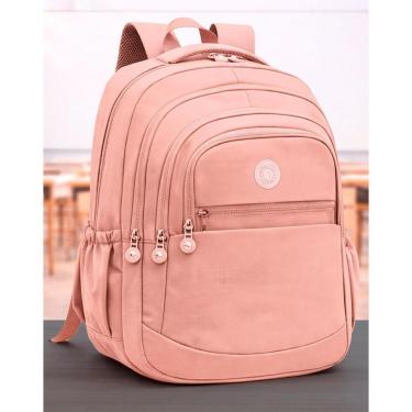 Imagem de Mochila Feminina Escolar Grande Estudante Adolescente Universitário Espaçosa-Unissex