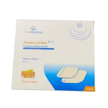 Imagem de Curativo Hidrocoloide Extra Fino 10x10cm cx com 10 Unidades G1318 - ka