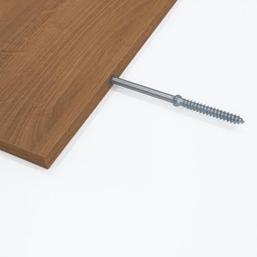 Imagem de Kit 2 Prateleiras 70 X 20cm Freijó Suporte Invisível