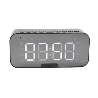 Imagem de Relógio Despertador Digital Caixa de Som Bluetooth e Rádio