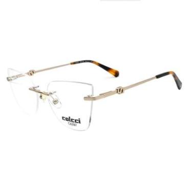Imagem de Armação de Óculos Colcci C6287e0856 Dourado Fosco cat1-Feminino