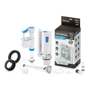 Imagem de Mecanismo Completo Celite para Caixa Acoplada Universal com Duplo Acionamento