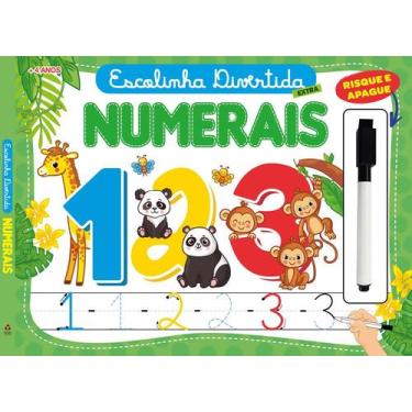 Imagem de Livro - Escolinha Divertida Extra - Números - On Line