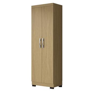 Imagem de Armário Multiuso 2 Portas New 2000192 Atacama Com Pés Preto - Aramóveis