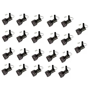 Imagem de Kit 22 Spot Trilho Perfilado Eletro calha Par20 Bulbo OL1