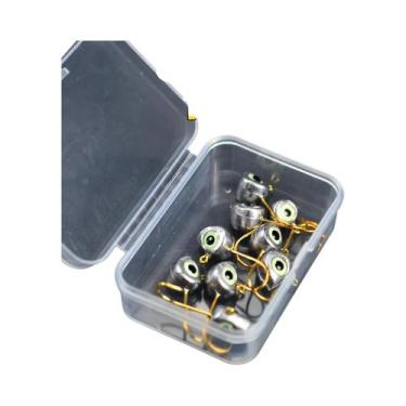 Imagem de Caixa Com 10 Iscas Artificiais 3D Olho De Peixe Para Pesca Noturna, An