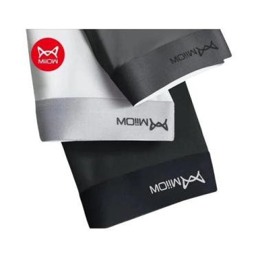 Imagem de Cuecas Antibacterianas De Seda De Gelo Para Homens, Pacote Com 3, Roup