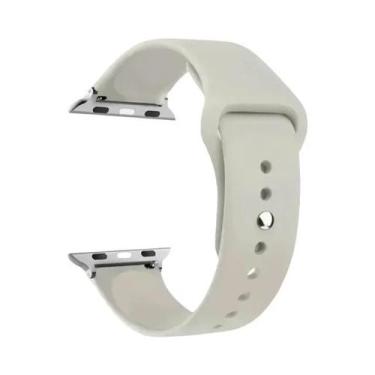 Imagem de Pulseira De Silicone Para Apple Watch Série 7 6 5 4 3 SE 8 Ultra 38mm 
