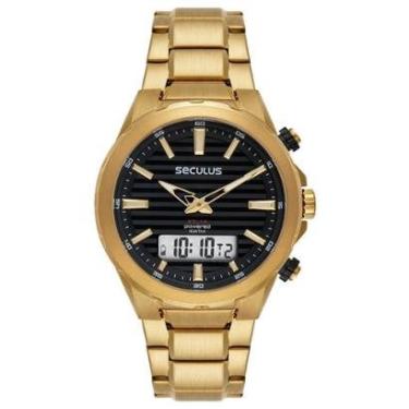 Imagem de Relógio Seculus Masculino Anadigi 77292GPSVDA2 Solar-Masculino