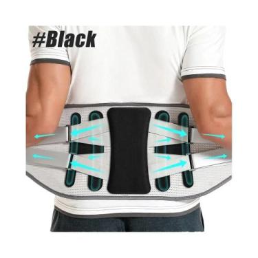 Imagem de Suporte Ergonômico Para a Parte Inferior Das Costas, Cinta Lombar Para