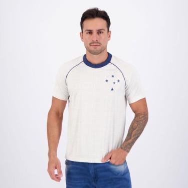 Imagem de Camisa Cruzeiro Mosaico Off White - Braziline, M