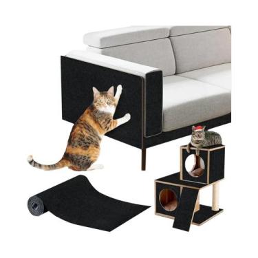 Imagem de Protetor De Sofá Autoadesivo Para Gatos Em 7 Cores, Tapete Anti-Riscos