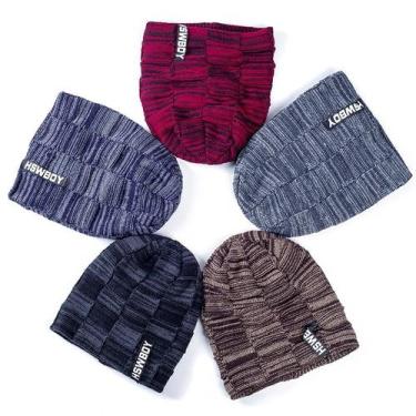 Imagem de Gorro De Inverno  Unissex Casual  Grosso - URGENTMAN, Vermelho
