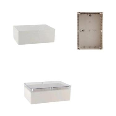 Imagem de Caixa De Junção Plástica ABS À Prova d'Água Para Uso Externo Tipo F IP