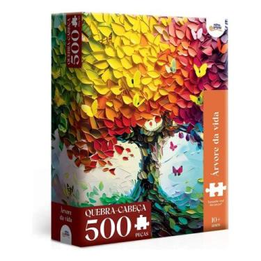 Imagem de Quebra-Cabeça 500 peças Árvore da Vida - Novo Papel