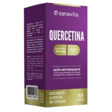 Imagem de Quercetina + Vitamina C + Zinco - 60 caps - Sanavita-Unissex