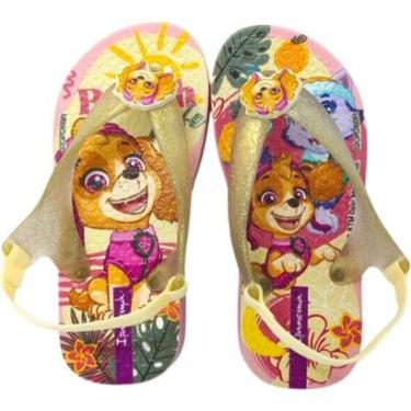 Imagem de Chinelo Dedo Infantil Menina Casual Dia a Dia com Elástico Conforto Ipanema 27296-Feminino