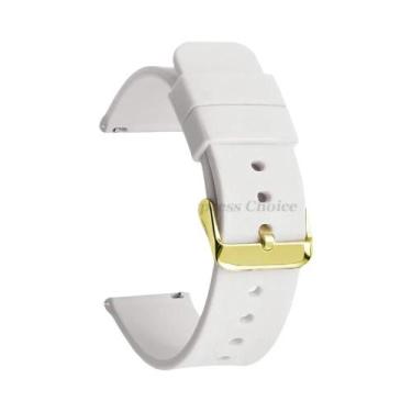 Imagem de Pulseira De Silicone Macia Com Liberação Rápida, Correias De Borracha 