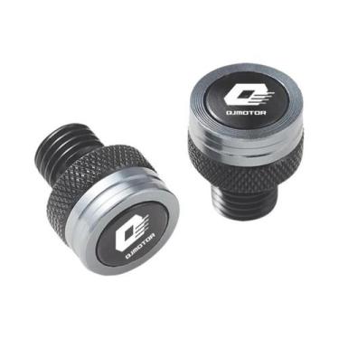 Imagem de Parafusos De Alumínio M10x1.25 E Tampas Para Furos De Espelho Para QJM