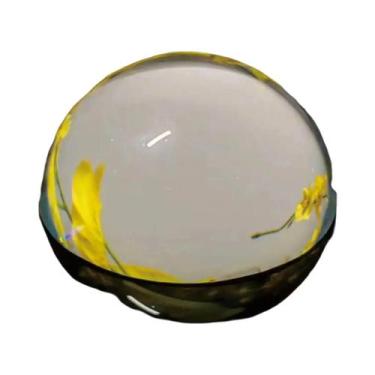 Imagem de Domo De Vidro Cristal Transparente De 3 Polegadas, Lupa Hemisférica, D