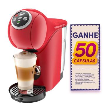Imagem de Cafeteira Nescafé Dolce Gusto Genio S Plus Vermelha 110v