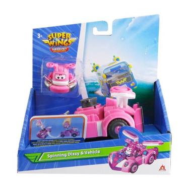 Imagem de Carrinho Lançador Do Avião Dizzy Giratório - Super Wings