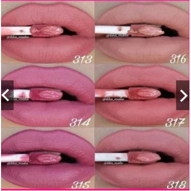 Imagem de Batom líquido nude efeito matte Max Love COR:315, 314