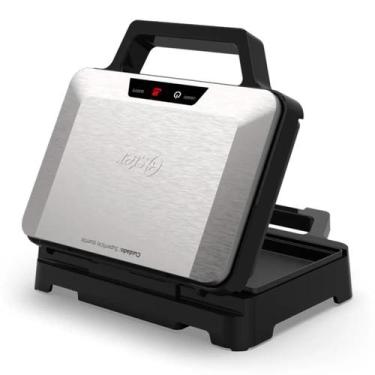 Imagem de Sanduicheira Inox Multiuso Antiaderente 1000W - Oster, 220V