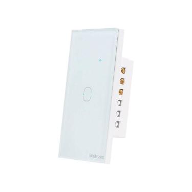 Imagem de Interruptor Smart Zigbee EZS 1001 com Interface Touch Sensível Branco Intelbras