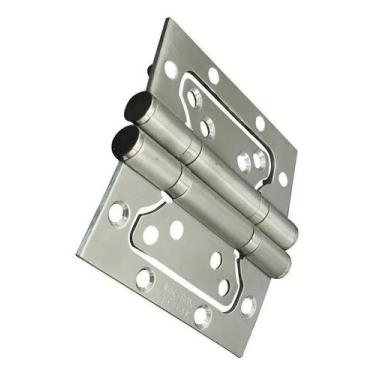 Imagem de Kit 3 Dobradiças Sobrepor Inox 360 Para Portas Espessas EOM - Congratu