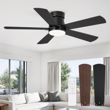 Imagem de Ventilador de Teto Fanbulous 42" com Luz LED e Controle Remoto, 6 Velo