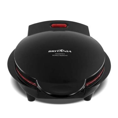 Imagem de Omeleteira BOM02P 750W para Preparar 2 Omeletes com Revestimento Antiaderente Redstone...