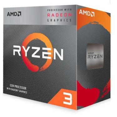 Imagem de Processador Ryzen 3 3200G com Gráficos Integrados APU, 4 Núcleos 4 Threads, 3,6 GHZ TURBO 4,0 GHZ AMD